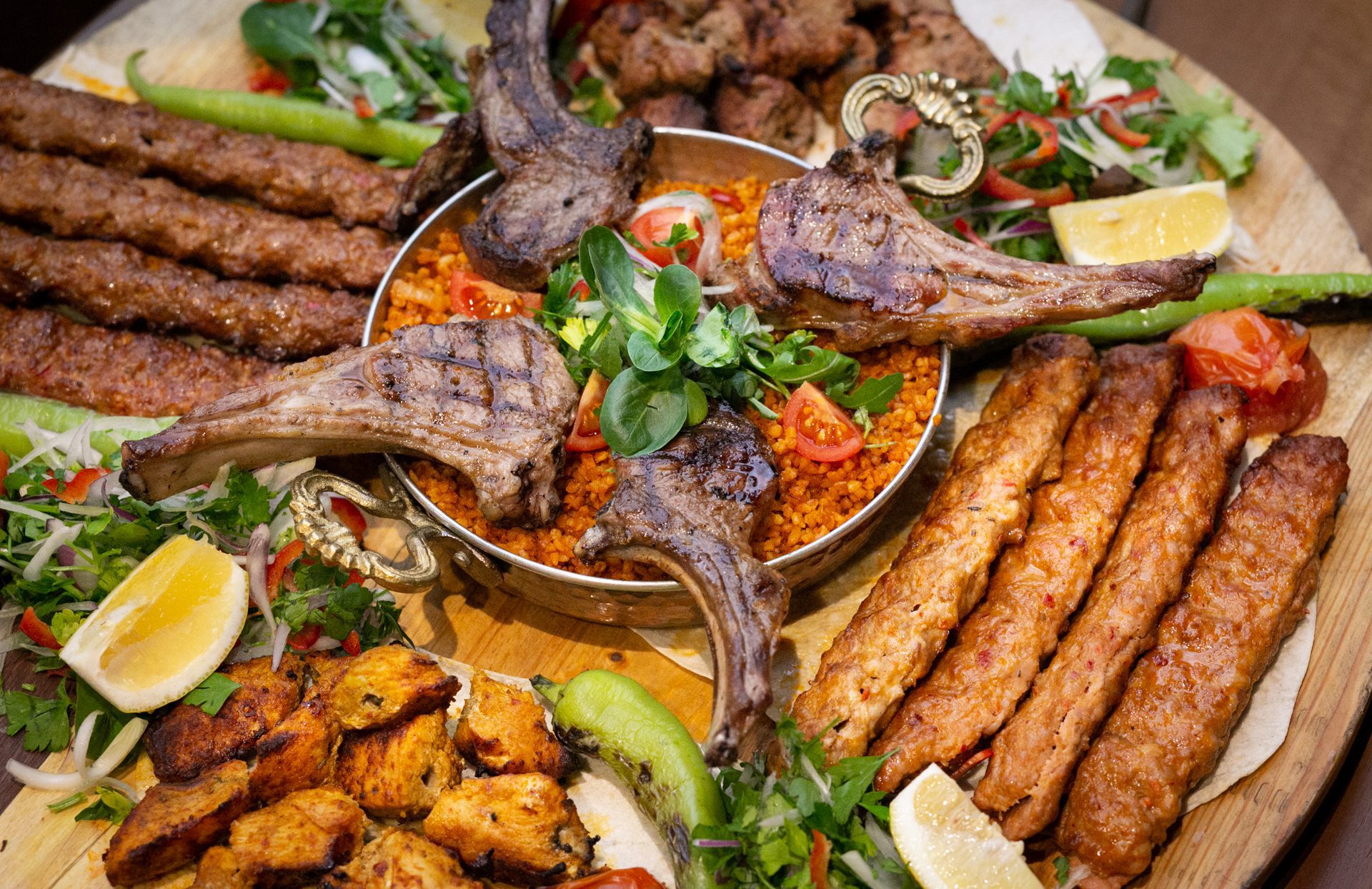 genieten van het midden-oosten